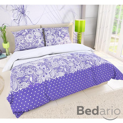 Bavlněné povlečení DELUX MADELINE 140x200+70x90