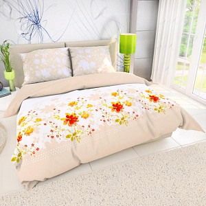 Bavlněné povlečení DELUX PRIMAVERA 140x200+70x90