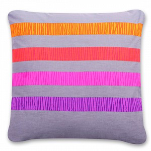 Povlak na polštářek ELLE bavlněný fialový 40x40