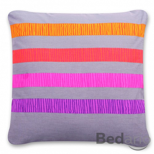 Povlak na polštářek ELLE bavlněný fialový 40x40