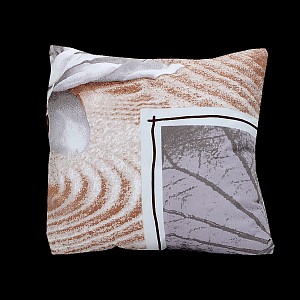 Bavlněný povlak leknín v písku 40x40