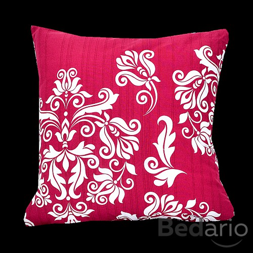 Bavlněný povlak venzel vínový 70x90