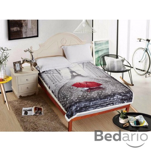 Deka beránek 150x200 - Paris Rain