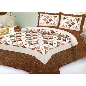 Přehoz na postel s povlaky na polštářky 240x220 + 2x50x70 PALACE