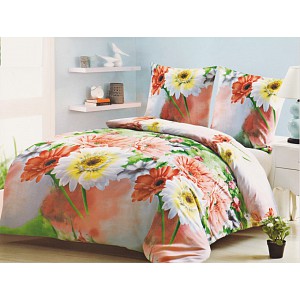 Sada povlečení na dvě lůžka 140x200+70x90 Kamila