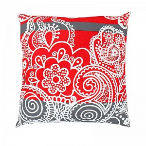 Bavlněný povlak DELUX RED STRIPES 70x90