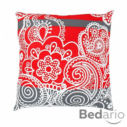 Bavlněný povlak DELUX RED STRIPES 70x90