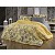 Prodloužené bavlněné povlečení DELUXE 140x220+70x90 Botanica žlutá