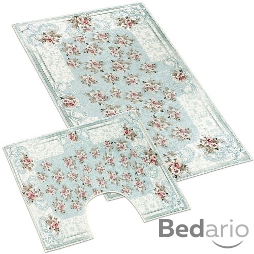 Koupelnová a WC předložka Orient s růžičkou 3D