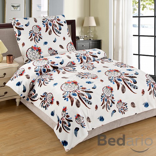 Mikroplyšové povlečení Premium 140x200+70x90 Lapač snů