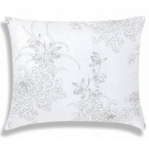 Prošívaný polštář 70x90 Květy
