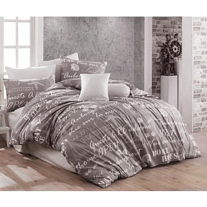 Francouzské bavlněné povlečení DELUXE 220x200+70x90 Lodě béžové