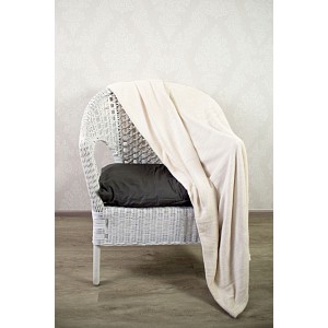 Mikroflanelová deka Premium 150x200 - Krémová