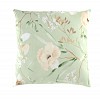 Povlak na polštář hladká bavlna DELUX MAGNÓLIE zelená - 50x70cm