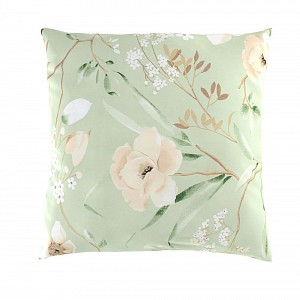 Povlak na polštář hladká bavlna DELUX MAGNÓLIE zelená - 45x60cm