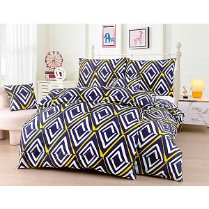 Šestidílné microtop povlečení 140x200+70x90+40x40 Rhombus