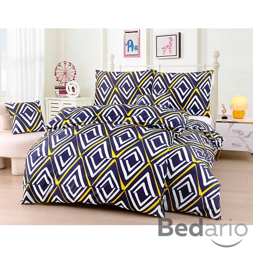 Šestidílné microtop povlečení 140x200+70x90+40x40 Rhombus