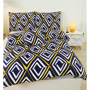 Šestidílné microtop povlečení 140x200+70x90+40x40 Rhombus