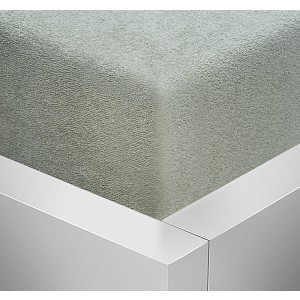 Froté prostěradlo 180x200 Luxus - Khaki
