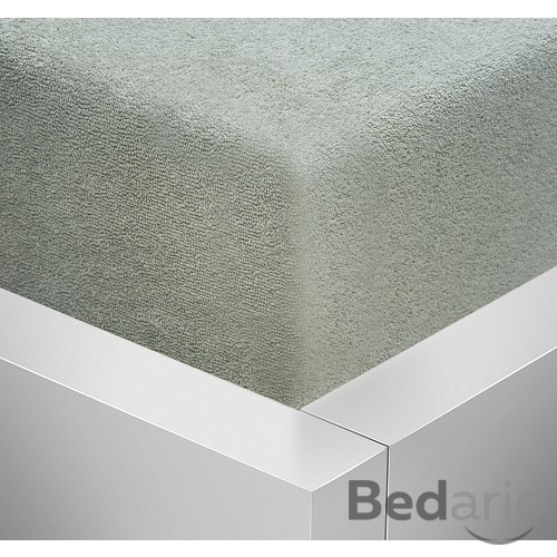 Froté prostěradlo 180x200 Luxus - Khaki