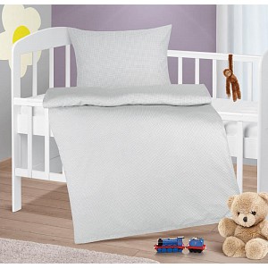 Dětské bavlněné povlečení 90x135+45x60 Kostičky