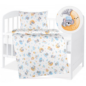 Dětské bavlněné povlečení 90x135+45x60 Duhové snění