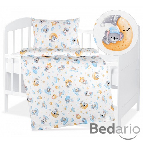 Dětské bavlněné povlečení 90x135+45x60 Duhové snění