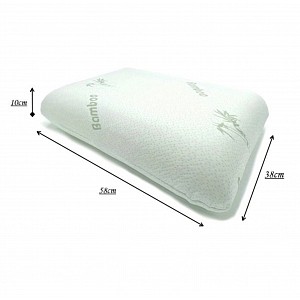 Polštář z paměťové pěny 58x38 Bamboo