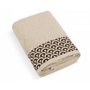 PRÉMIOVÝ Froté ručník kolekce Krajka 50x100 Béžový