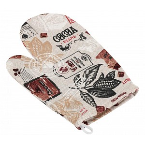 Kuchyňská chňapka 28x18 cm - Kakao