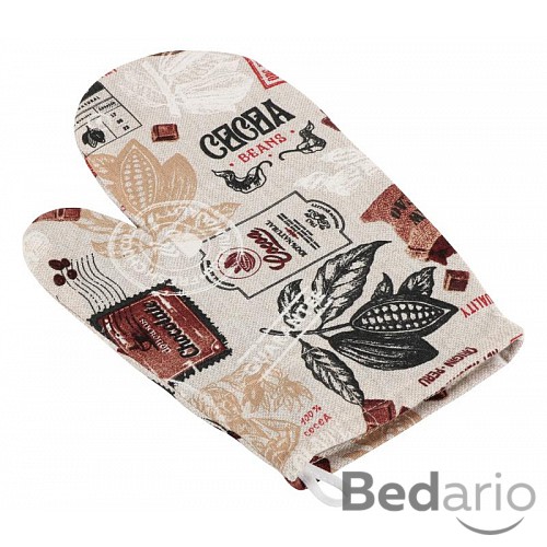 Kuchyňská chňapka 28x18 cm - Kakao