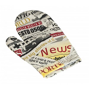 Kuchyňská chňapka 28x18 cm - Noviny