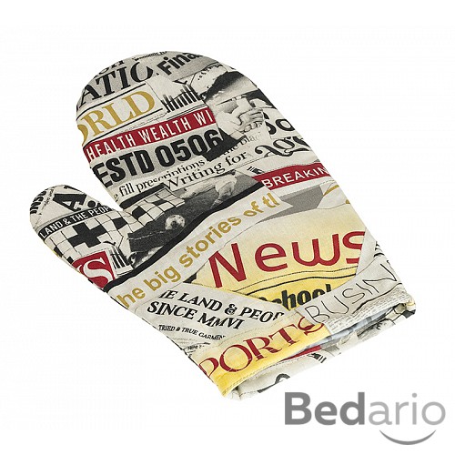 Kuchyňská chňapka 28x18 cm - Noviny