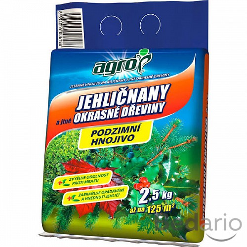 AGRO Podzimní hnojivo pro jehličnany 2,5 kg