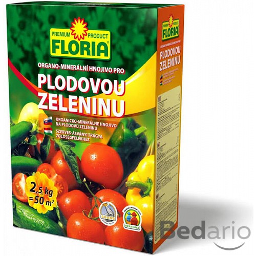 FLORIA Organominerální hnojivo pro plodovou zel. 2,5 kg