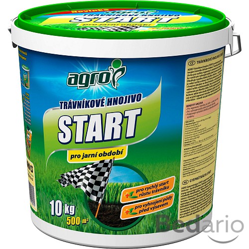 AGRO Trávníkové hnojivo START 10kg kbelík