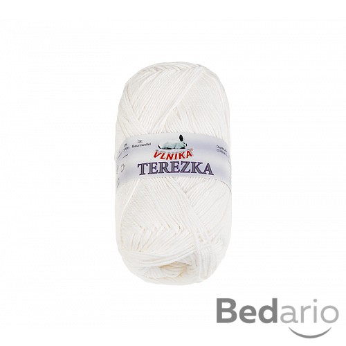 Příze TEREZKA - 50g / 155 m - Bílá