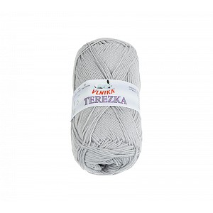 Příze TEREZKA - 50g / 155 m - Světle šedá