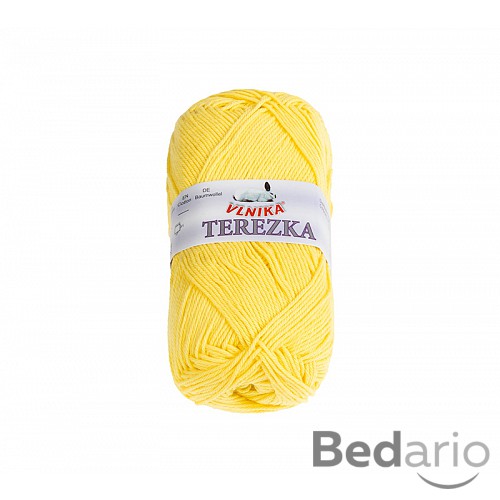 Příze TEREZKA - 50g / 155 m - Žlutá