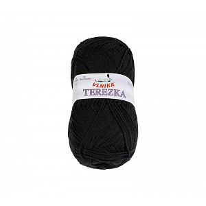 Příze TEREZKA - 50g / 155 m - Černá