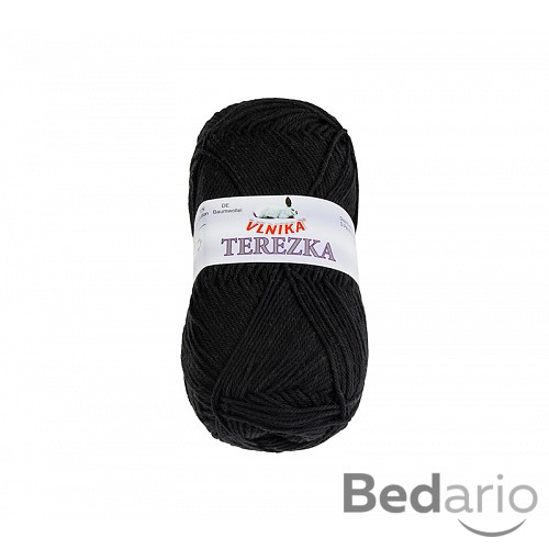 Příze TEREZKA - 50g / 155 m - Černá