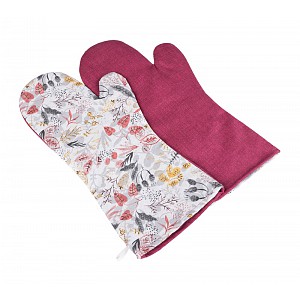 Grilovací rukavice 2ks - 22x46 cm - Podzim