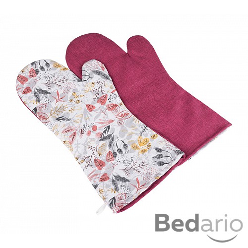 Grilovací rukavice 2ks - 22x46 cm - Podzim