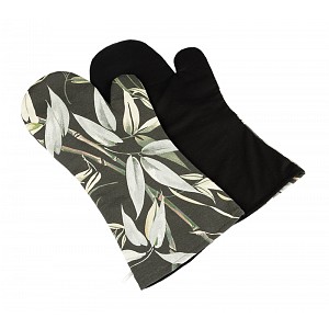 Grilovací rukavice 2ks - 22x46 cm - Bambus