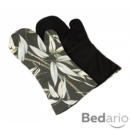 Grilovací rukavice 2ks - 22x46 cm - Bambus