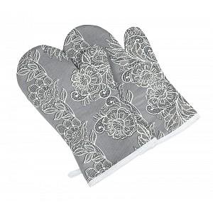 Grilovací rukavice 2ks - 20x36 cm - Krajka