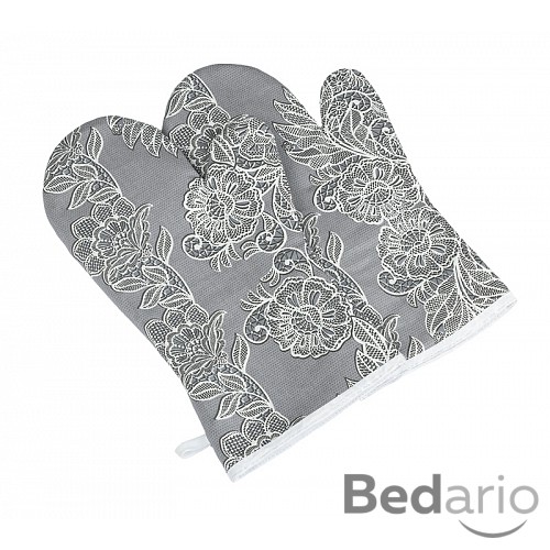 Grilovací rukavice 2ks - 20x36 cm - Krajka