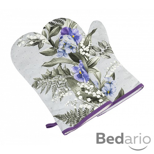 Grilovací rukavice 2ks - 20x36 cm - Maceška