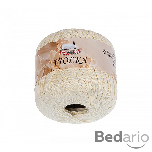 Příze Violka - 50g / 285 m - Natur