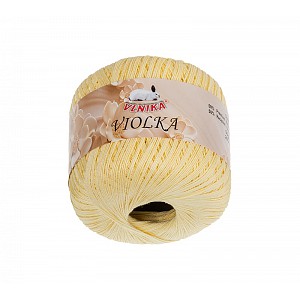 Příze Violka - 50g / 285 m - Žlutá